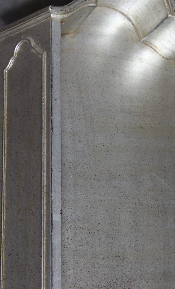 Italian Silver Tone Hanging Display Cabinet