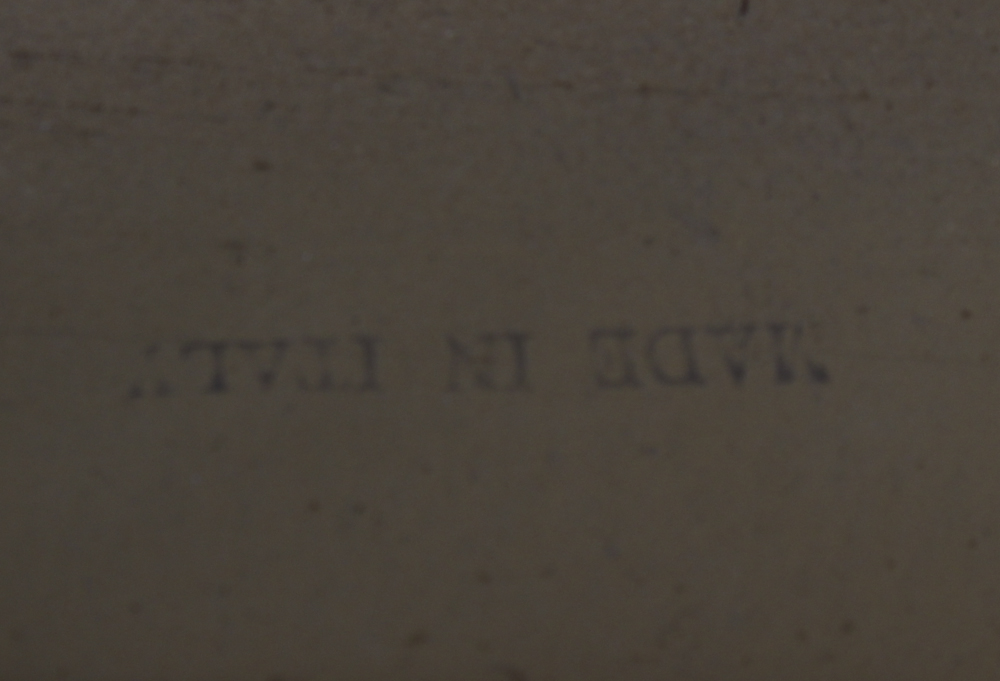 Italian Silver Tone Hanging Display Cabinet