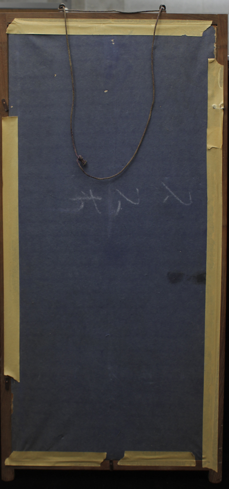 Signed Japanese Painting of a Samurai on Horseback