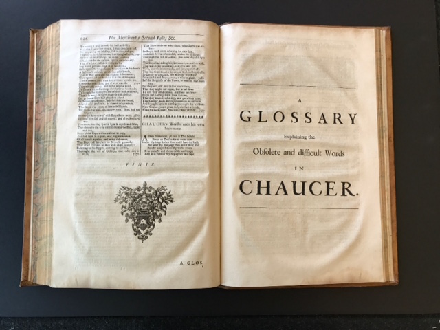 1721 "The Complete Works of Geoffrey Chaucer" First Edition Edited by John Urry