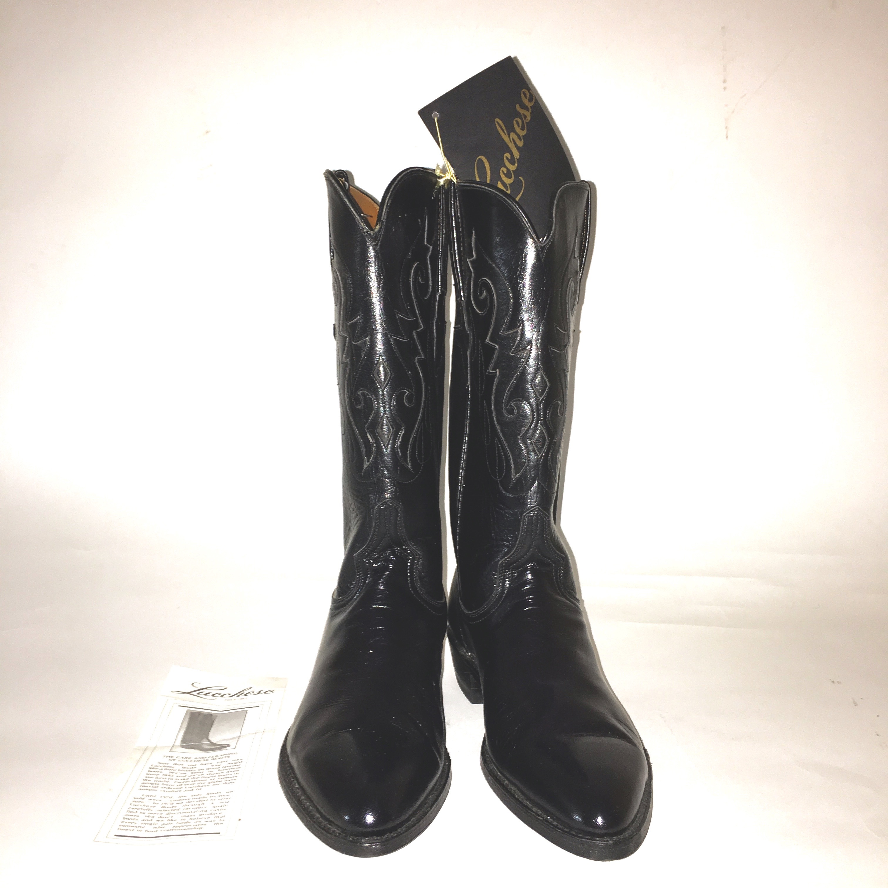 Handcrafted Lucchese Western Boots