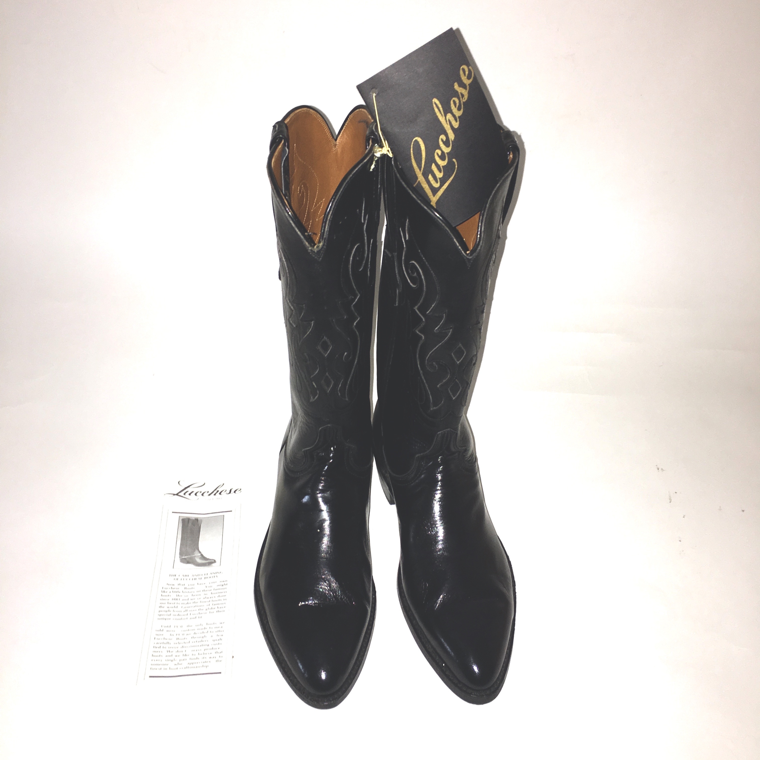 Handcrafted Lucchese Western Boots