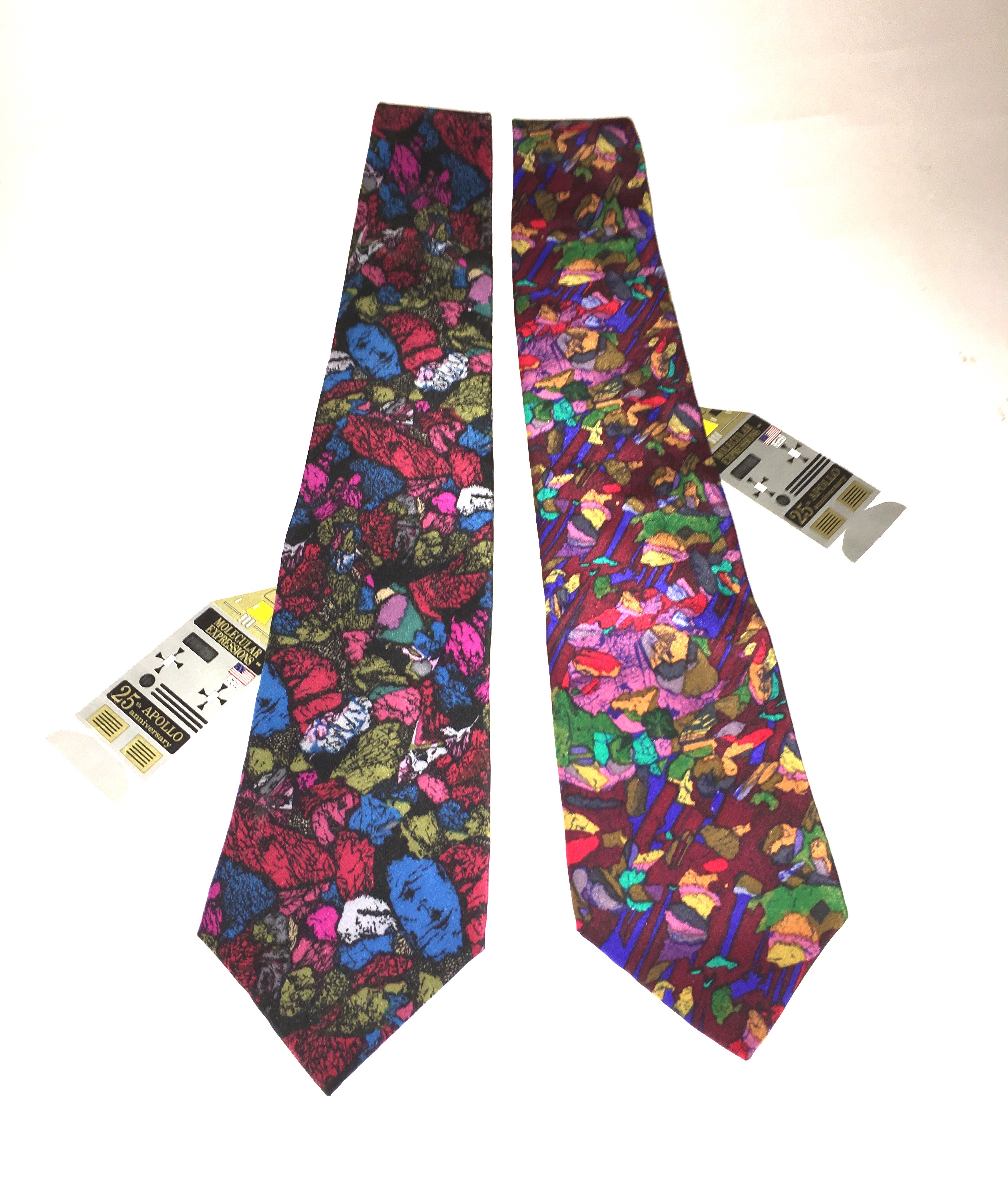 Mens Silk Ties by Stonehenge Moon Rock Collection