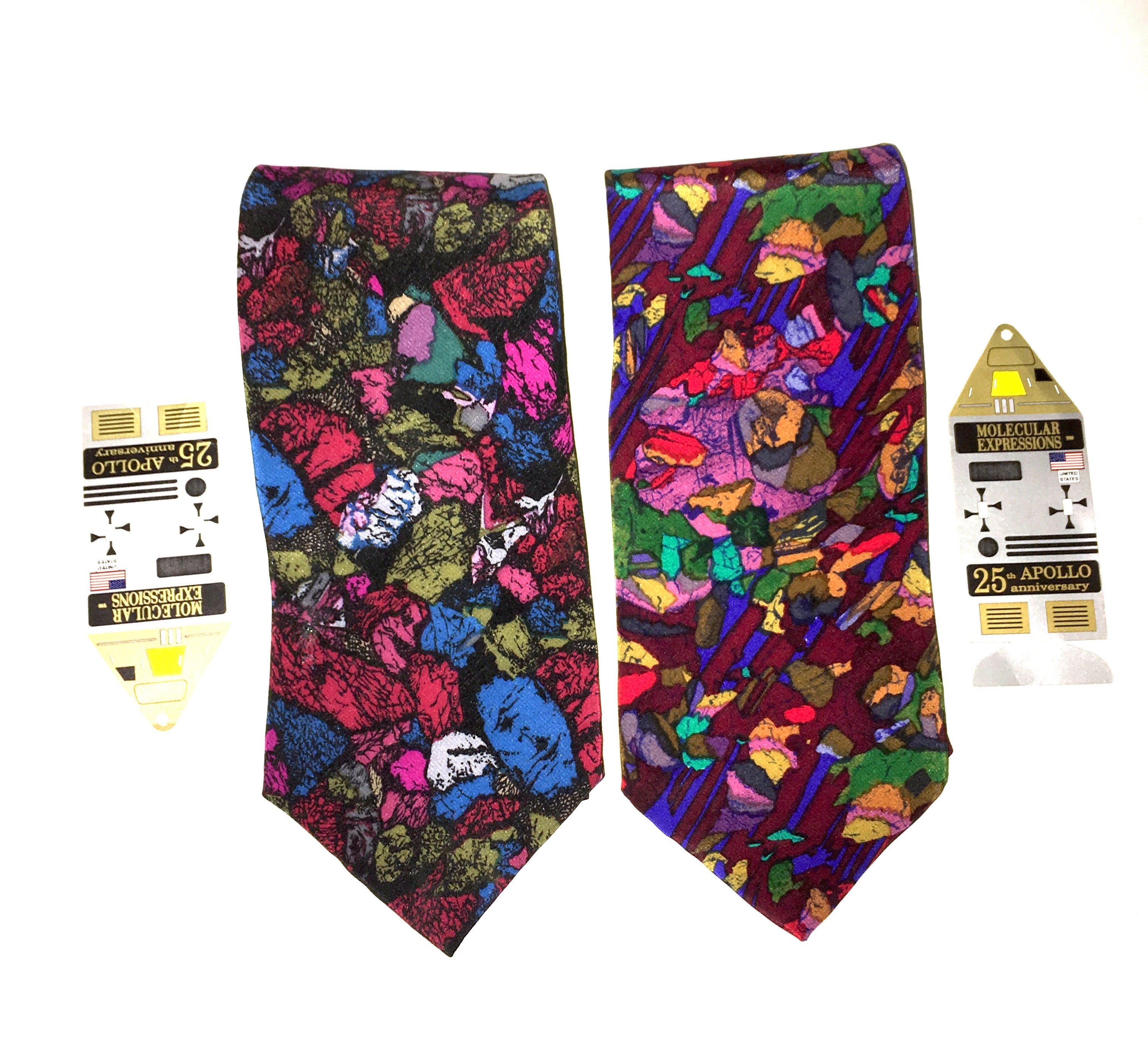 Mens Silk Ties by Stonehenge Moon Rock Collection