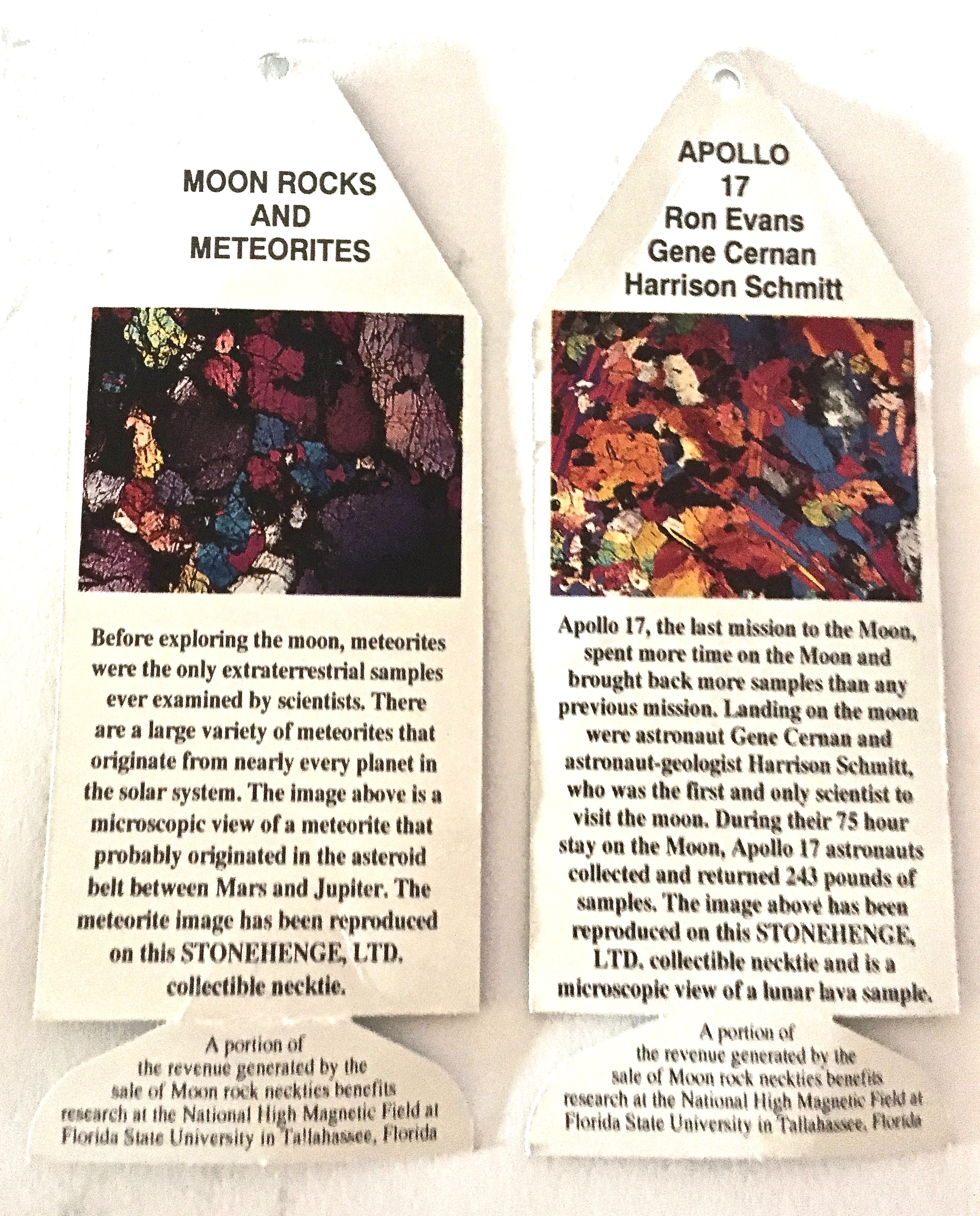 Mens Silk Ties by Stonehenge Moon Rock Collection