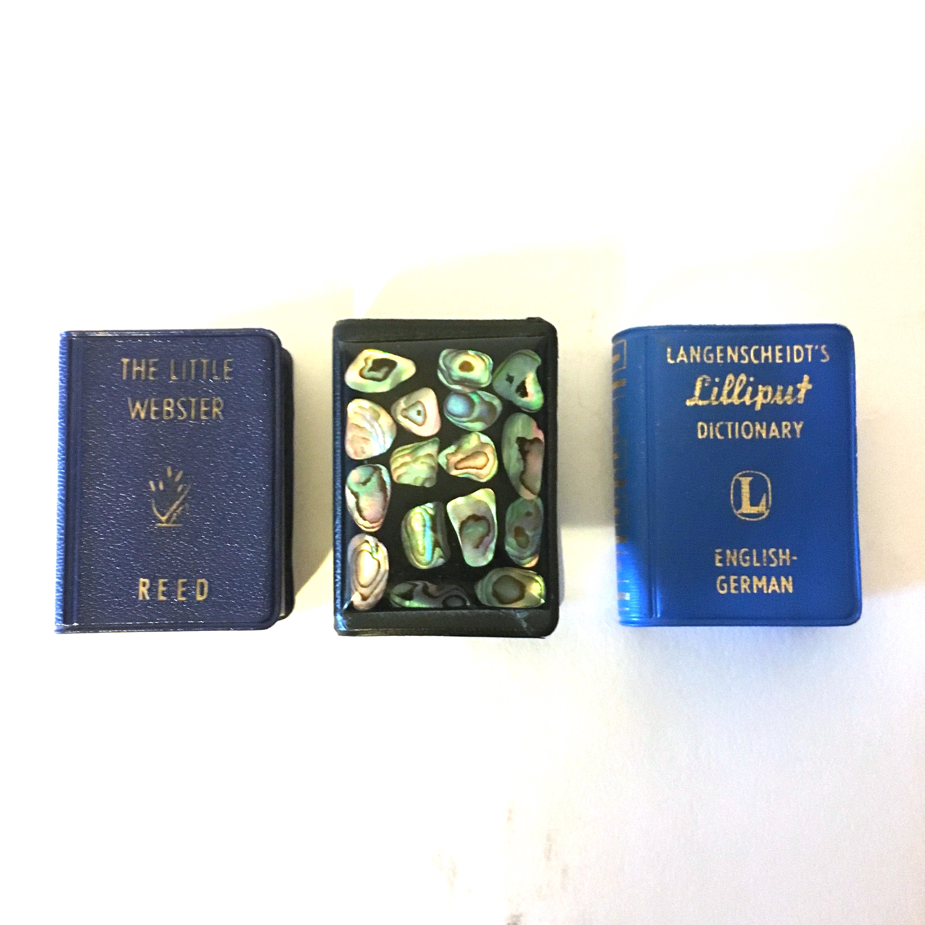 Vintage Miniature Books and Decorative Sleeve