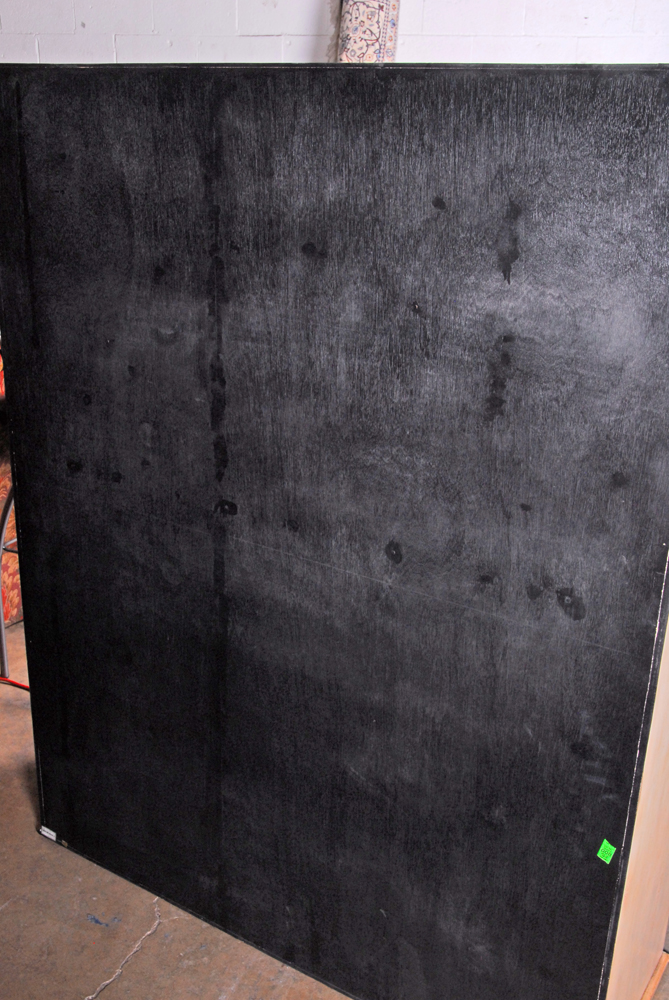 Beige Wood Cabinet with Bookshelf Hutch