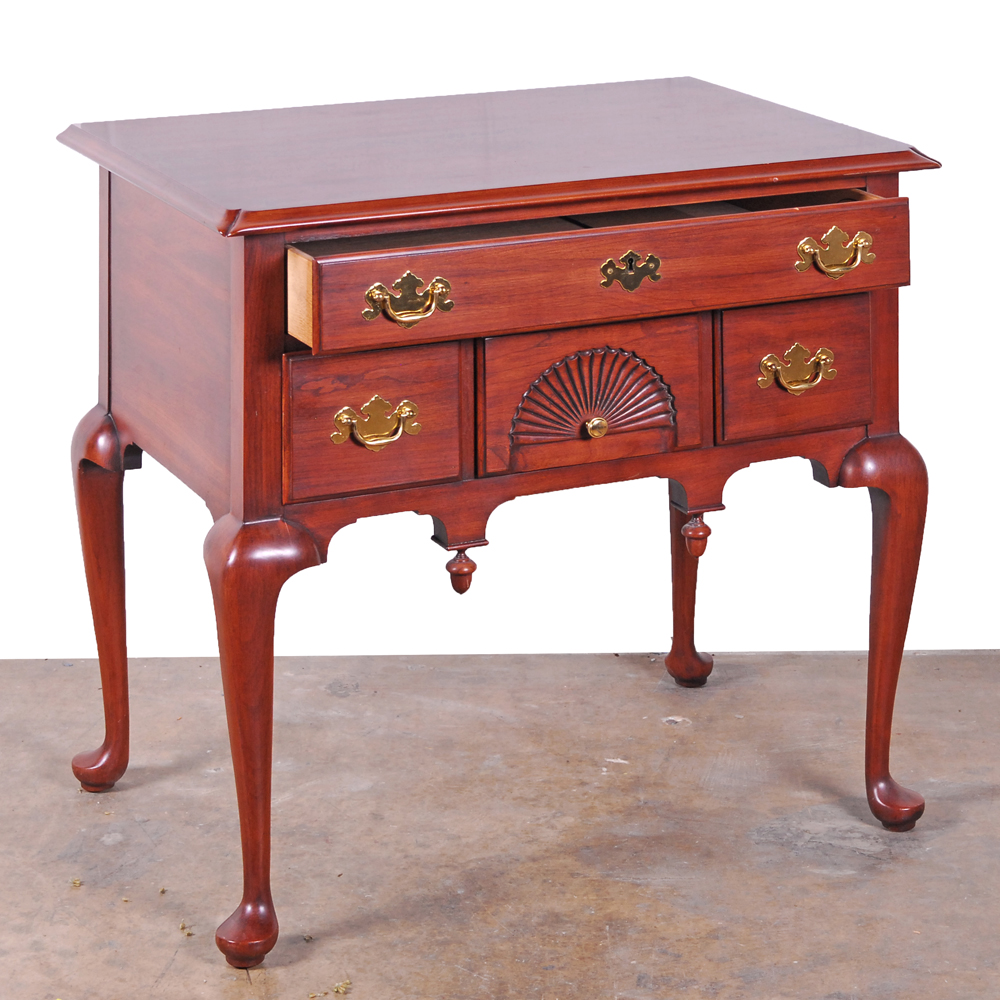 Henkel Harris Federal Style Black Cherry  Lowboy