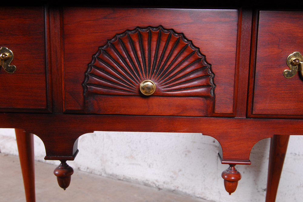 Henkel Harris Federal Style Black Cherry  Lowboy