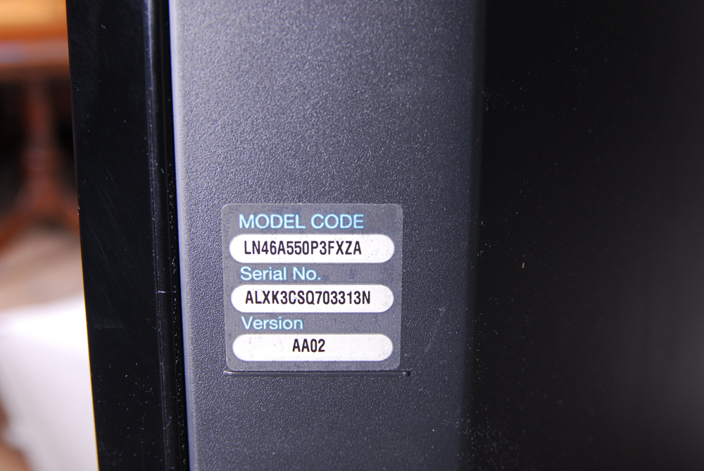 Samsung 46" LCD HDTV