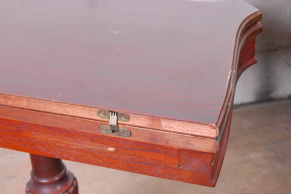 Mahogany Game Table