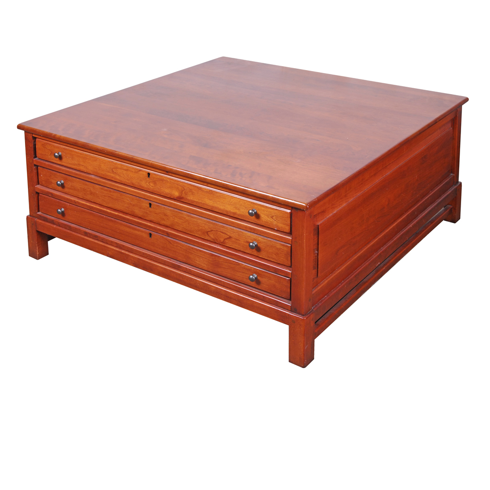 Bob Timberlake Cocktail Table with Drawers