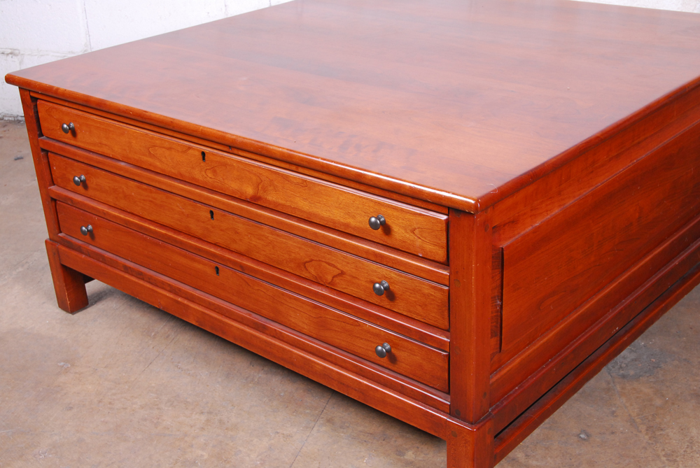 Bob Timberlake Cocktail Table with Drawers