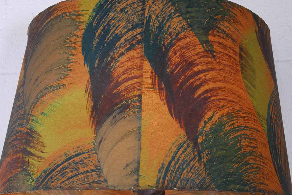 Vintage "Pan" Ceramic Lamp