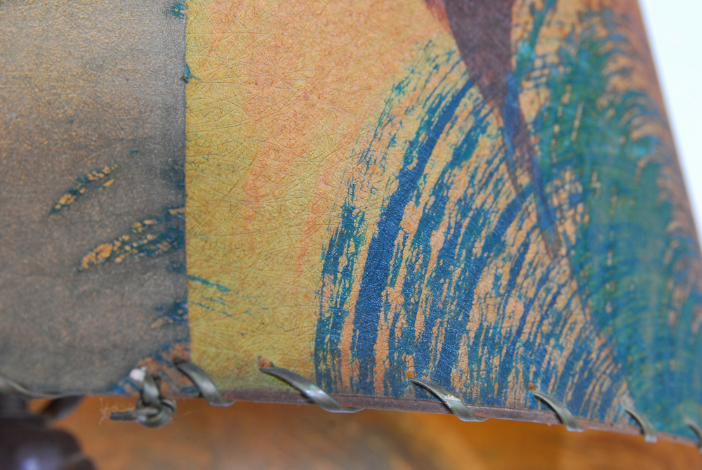 Vintage "Pan" Ceramic Lamp