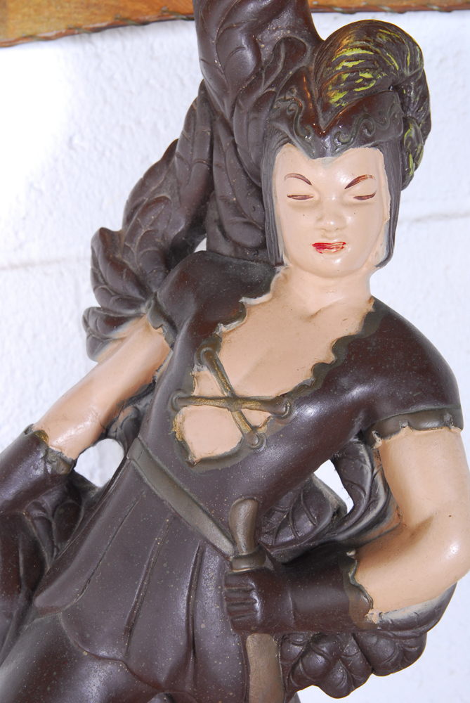 Vintage "Pan" Ceramic Lamp