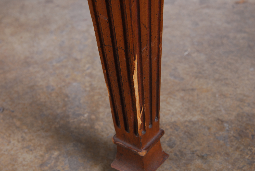 Marble-Topped Coffee Table