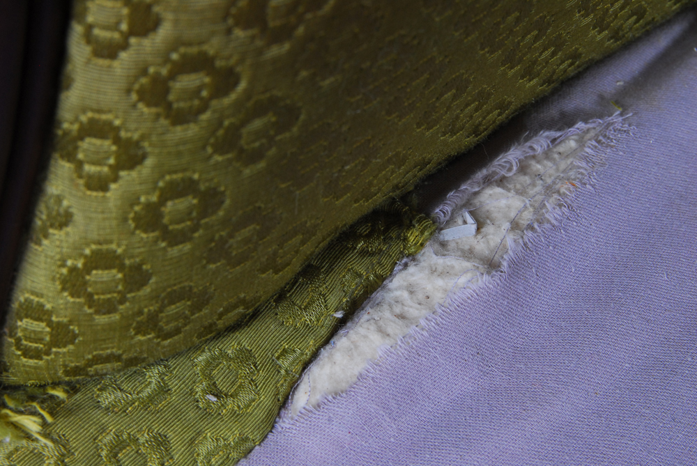 Vintage Upholstered Armchair Pair