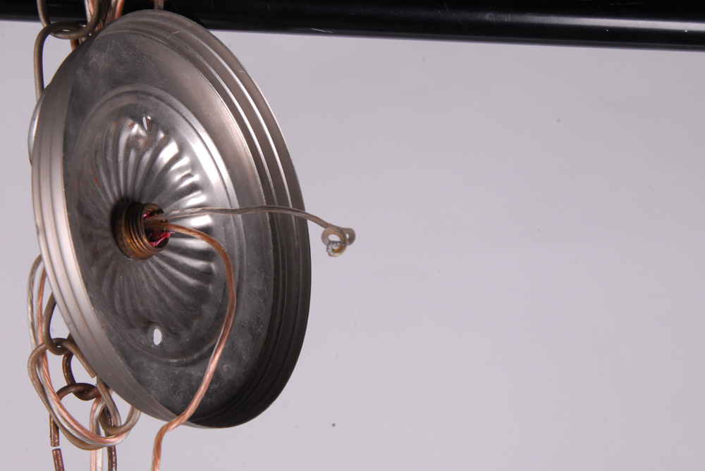 Star Shaped Glass Cylinders Hanging Light Fixture