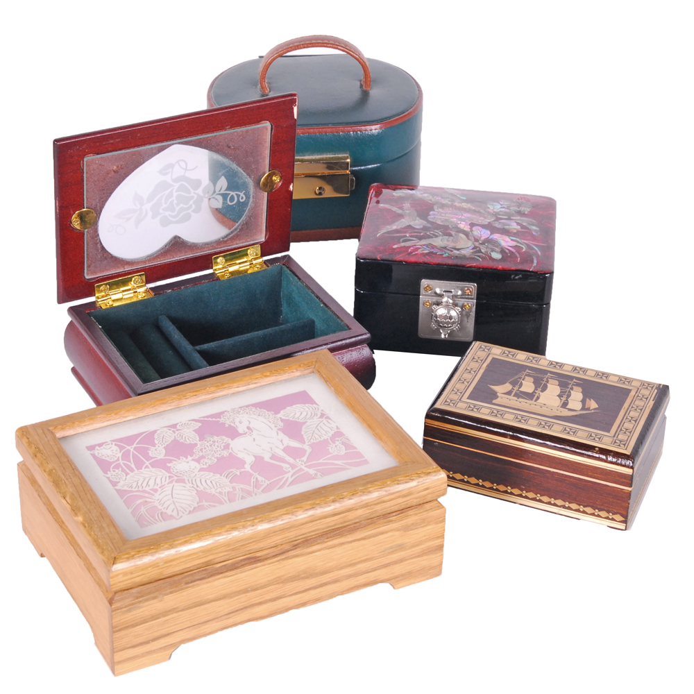 Jewelry and Trinket Boxes