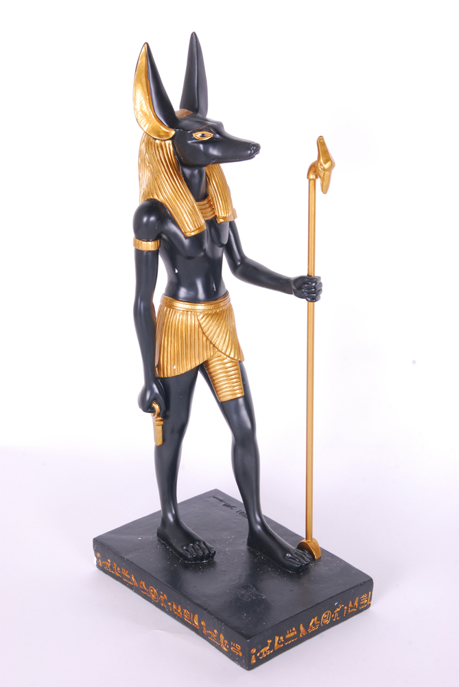 Resin Reproduction Figure of Anubis