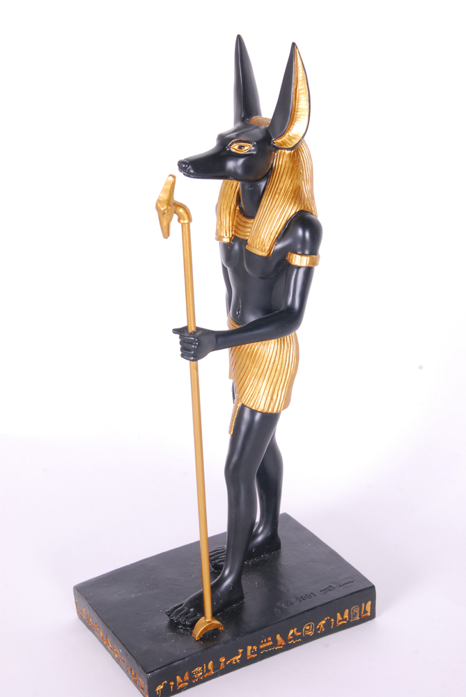 Resin Reproduction Figure of Anubis