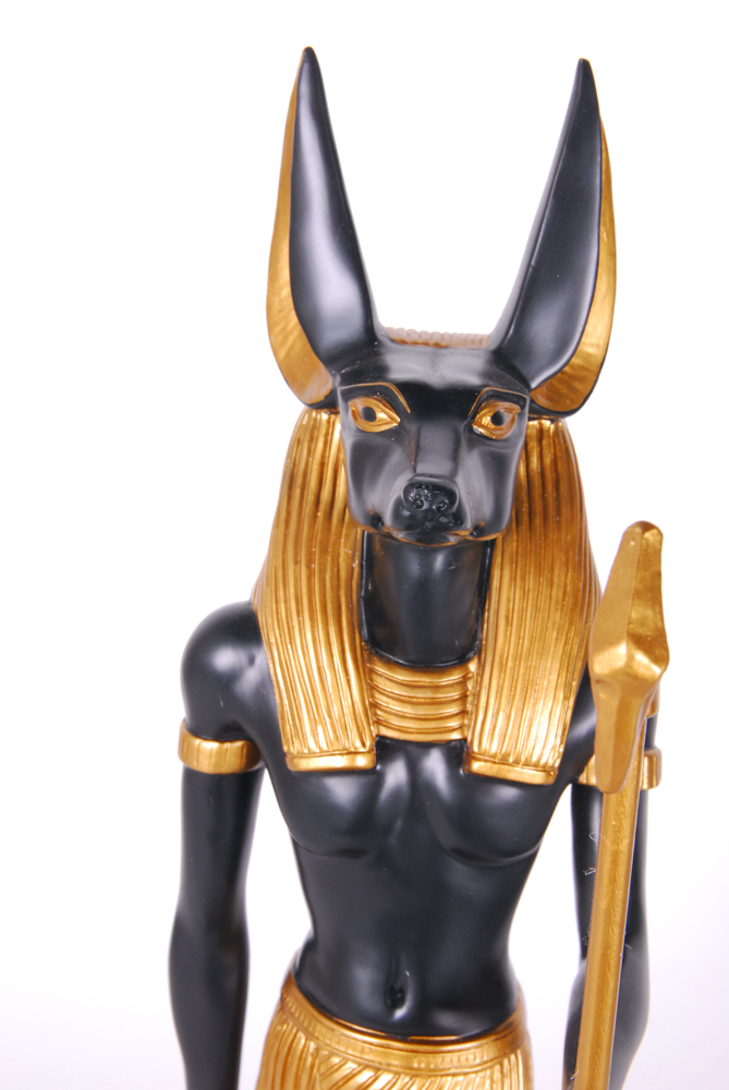 Resin Reproduction Figure of Anubis