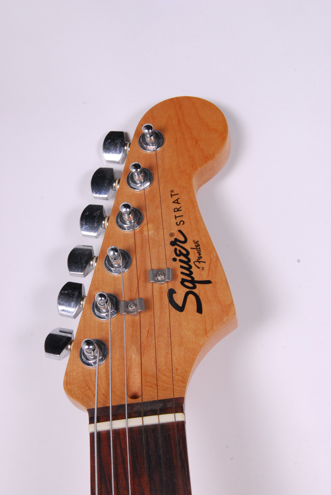 Fender Squier Strat Electric Guitar and SP-10 Amplifier