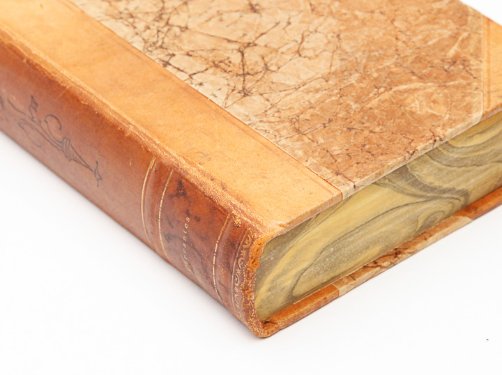 Antique Leather Bound Books