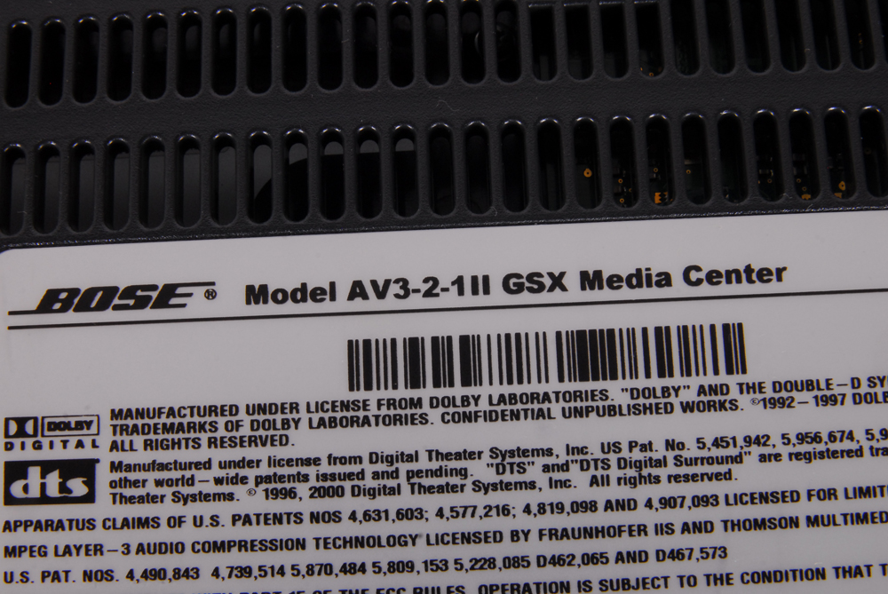 Bose Media System and Speakers