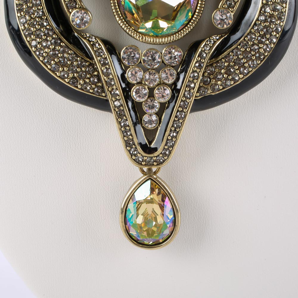 Heidi Daus "Draped in Deco" Statement Necklace