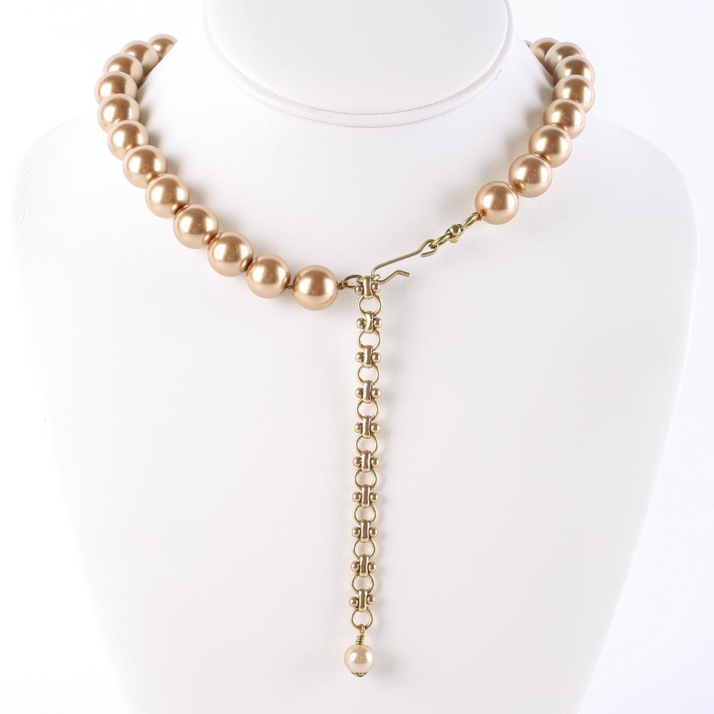 Heidi Daus "Draped in Deco" Statement Necklace