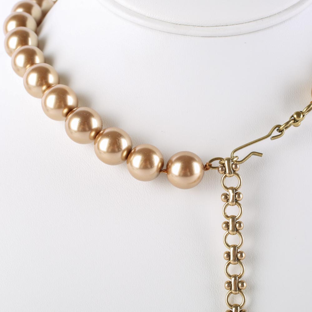 Heidi Daus "Draped in Deco" Statement Necklace