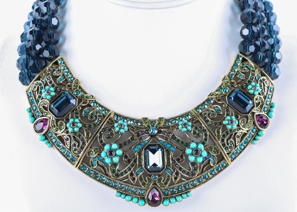 Heidi Daus "Let Them Eat Cake" Statement Necklace