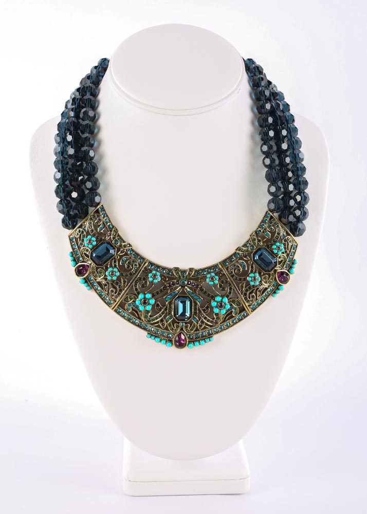 Heidi Daus "Let Them Eat Cake" Statement Necklace
