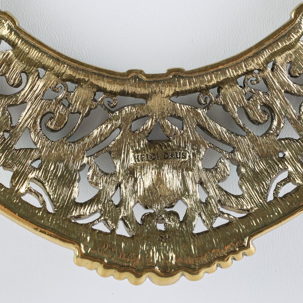 Heidi Daus "Let Them Eat Cake" Statement Necklace