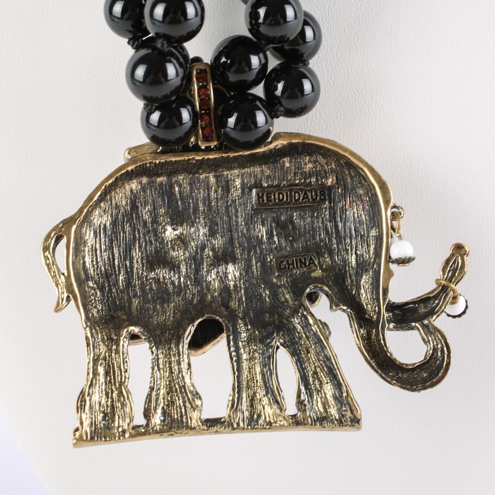Heidi Daus "Michelle's Majestic Mr. Elephanté" Statement Necklace