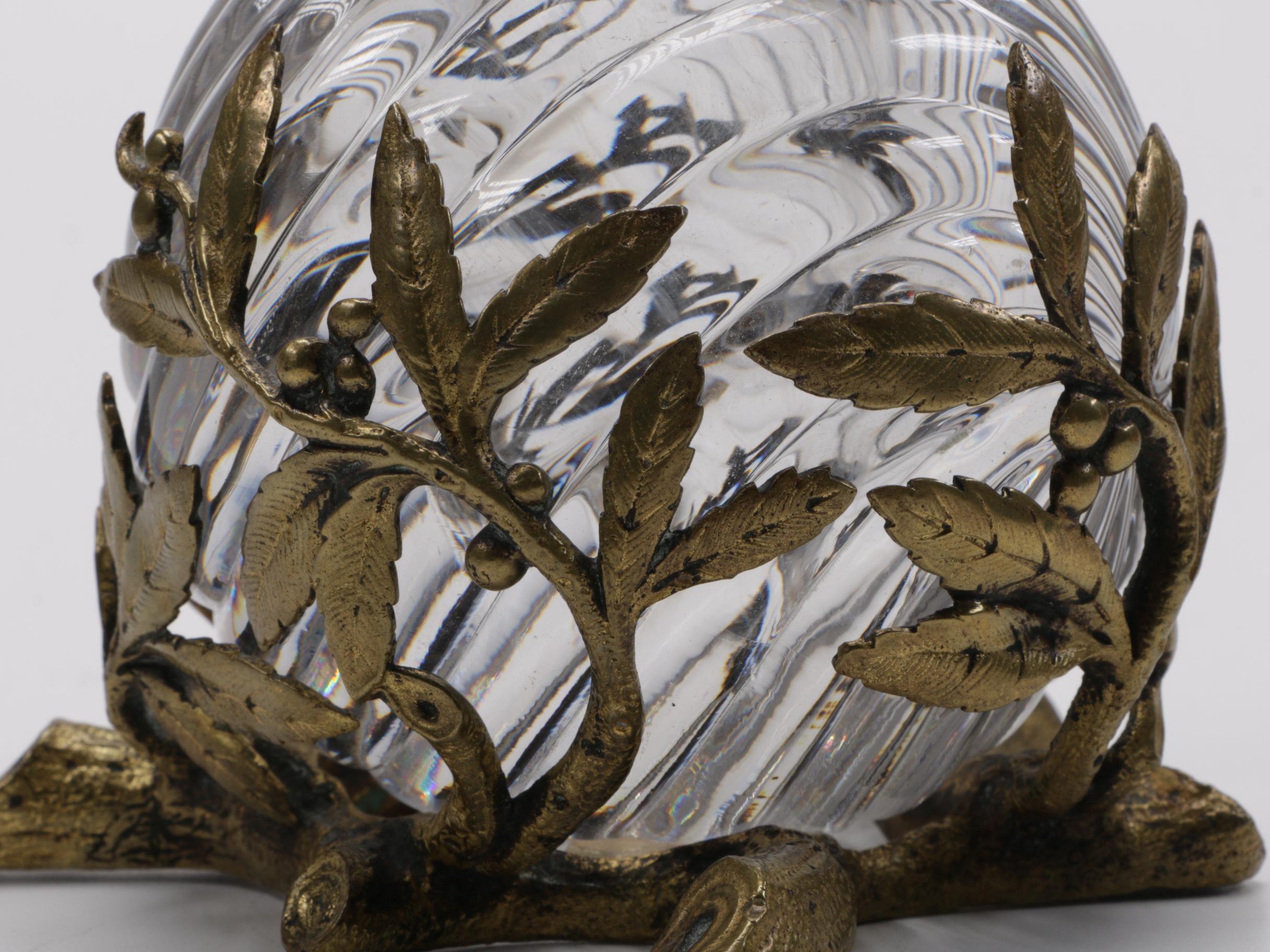 Crystal and Glass Including Antique Ink Well