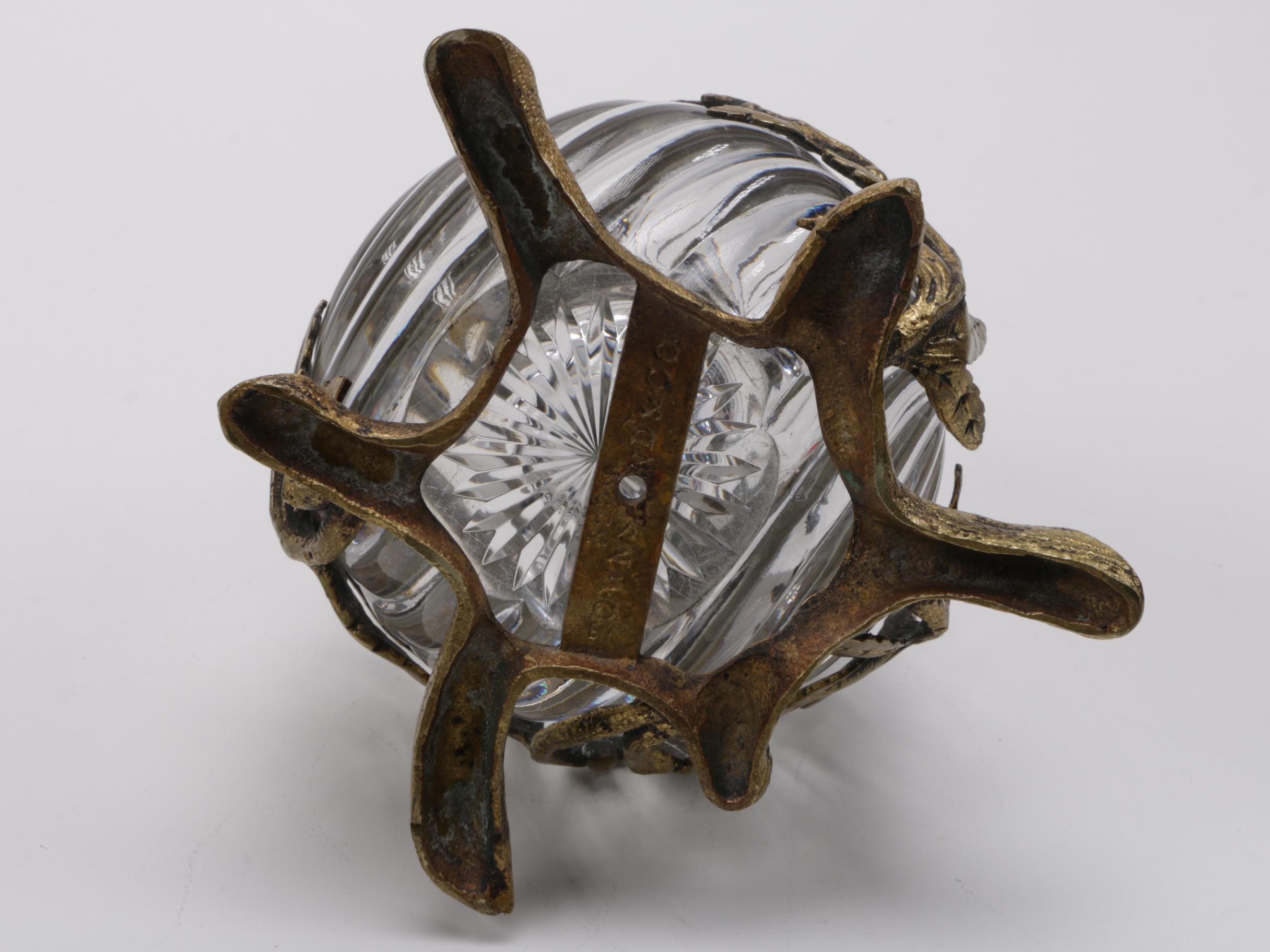 Crystal and Glass Including Antique Ink Well