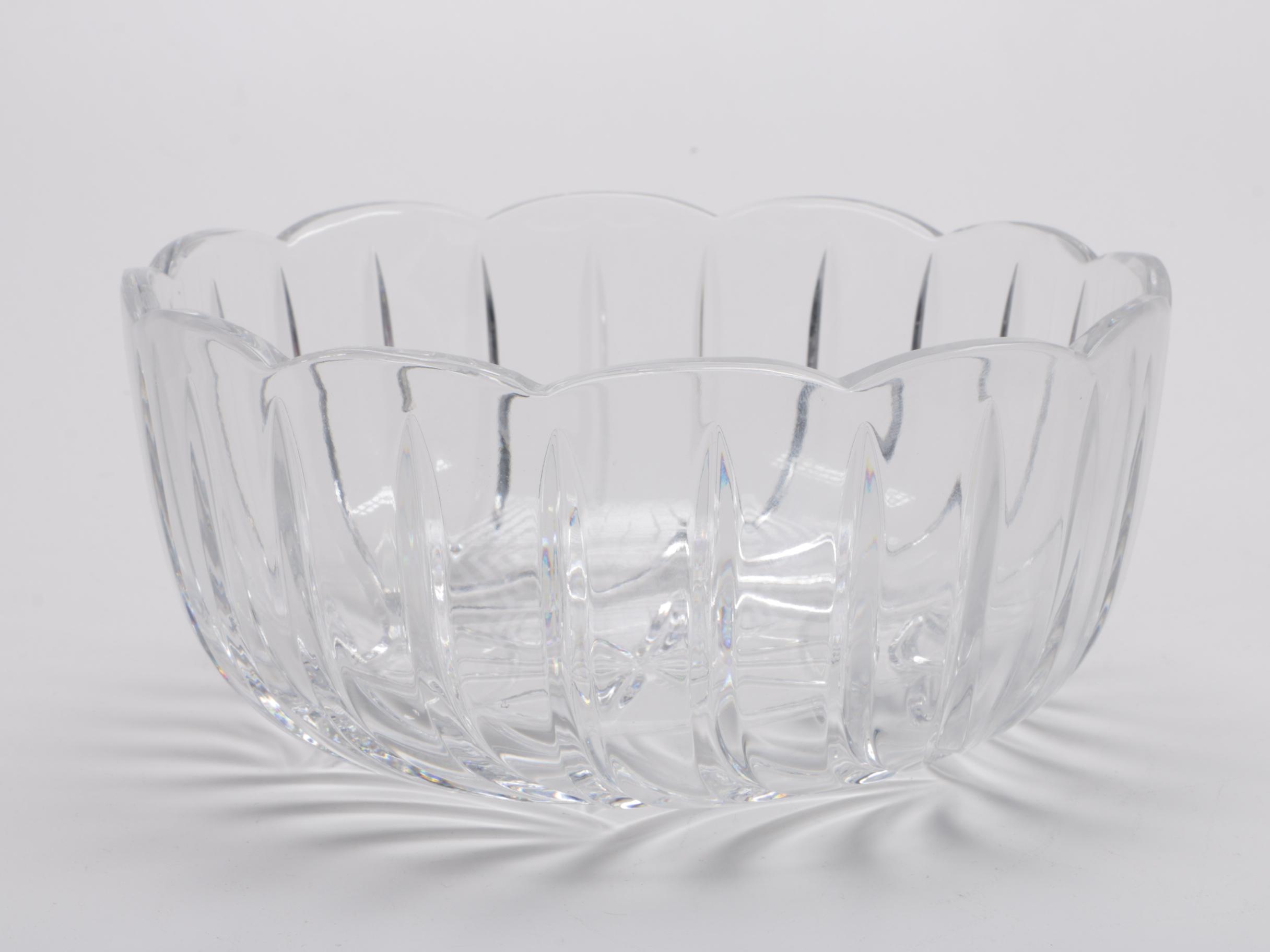 Crystal and Glass Including Antique Ink Well