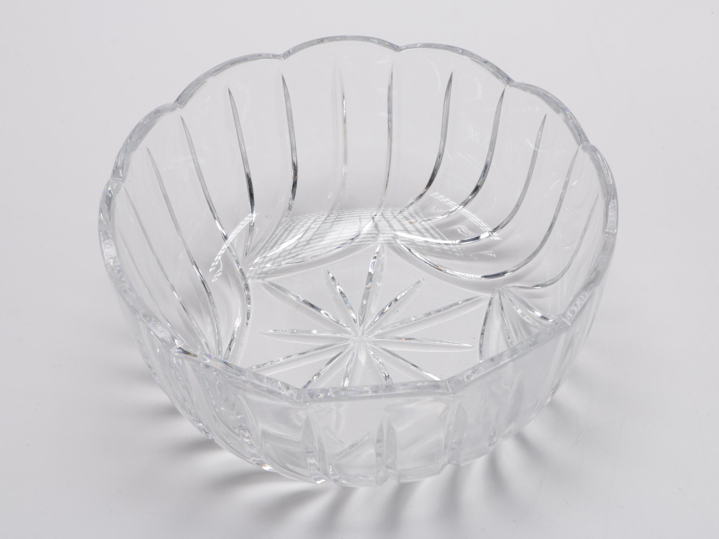 Crystal and Glass Including Antique Ink Well