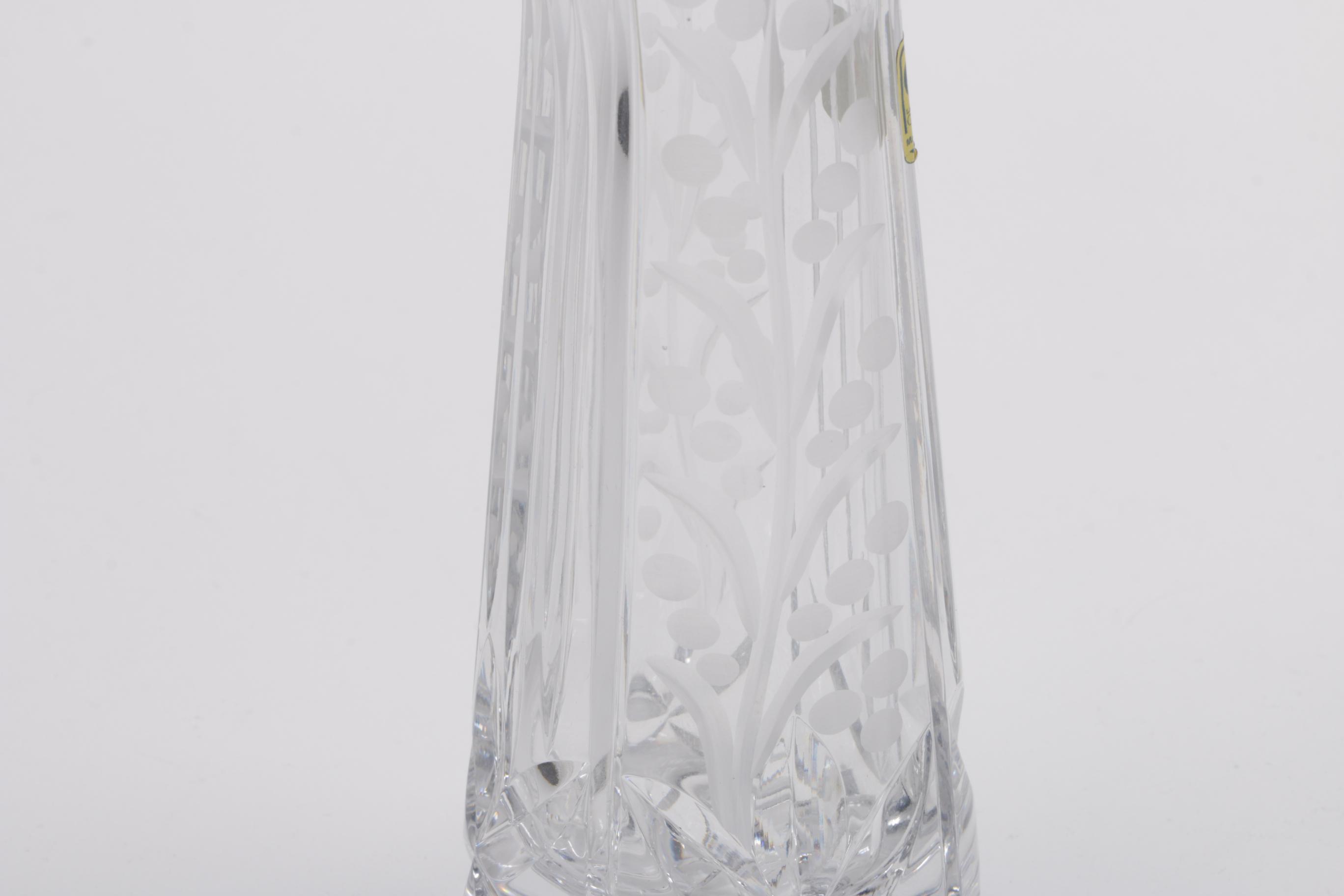 Crystal and Glass Including Antique Ink Well