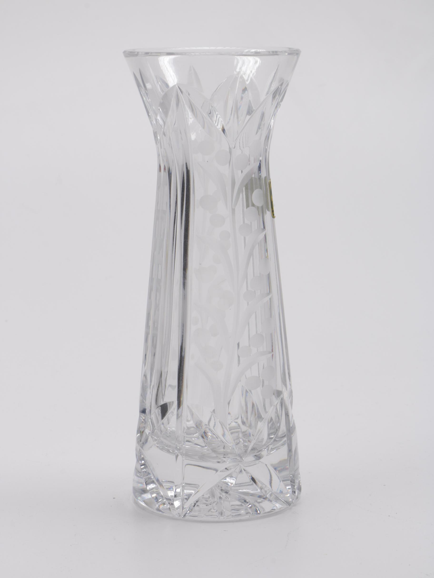 Crystal and Glass Including Antique Ink Well