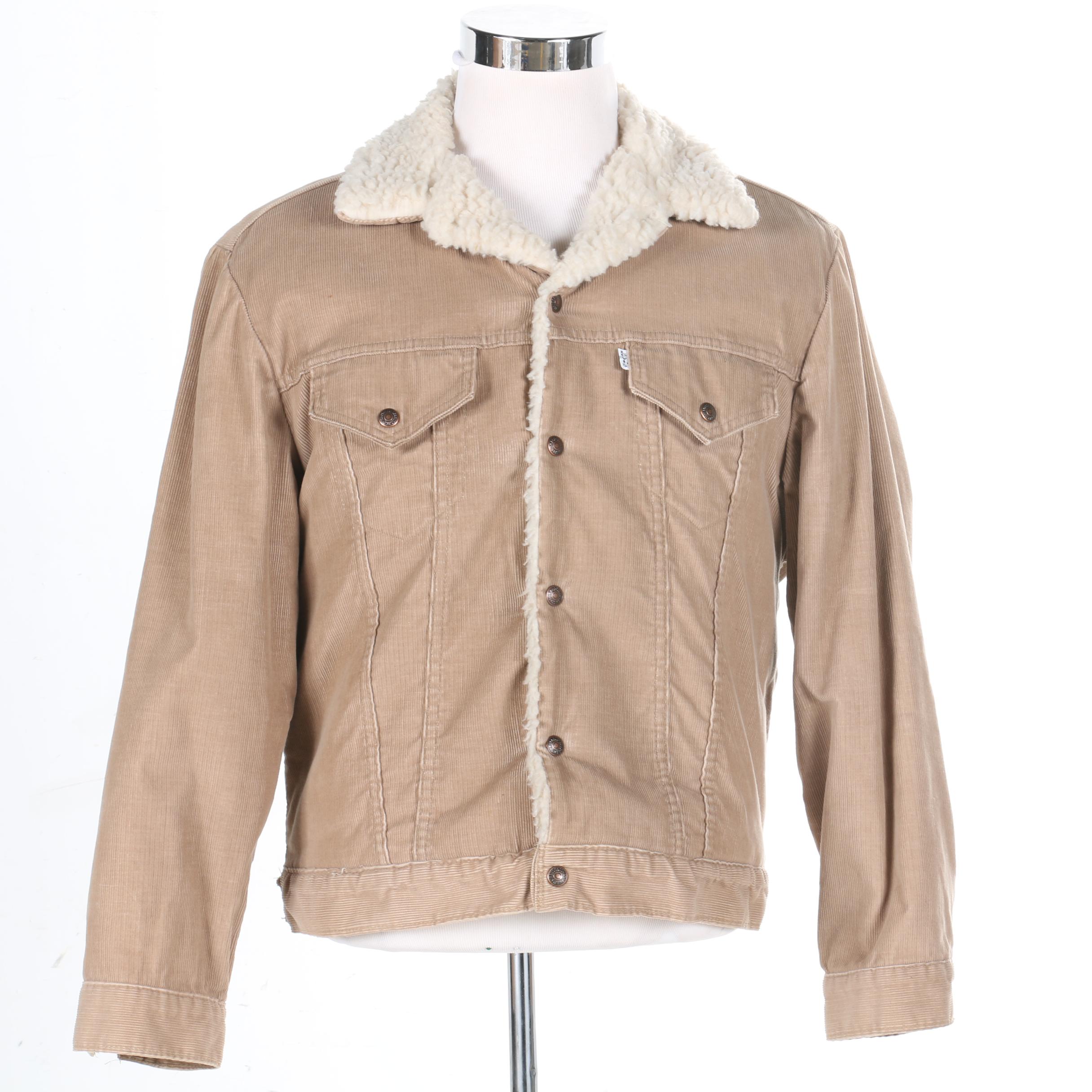 Men's Corduroy Jackets Featuring Levi's
