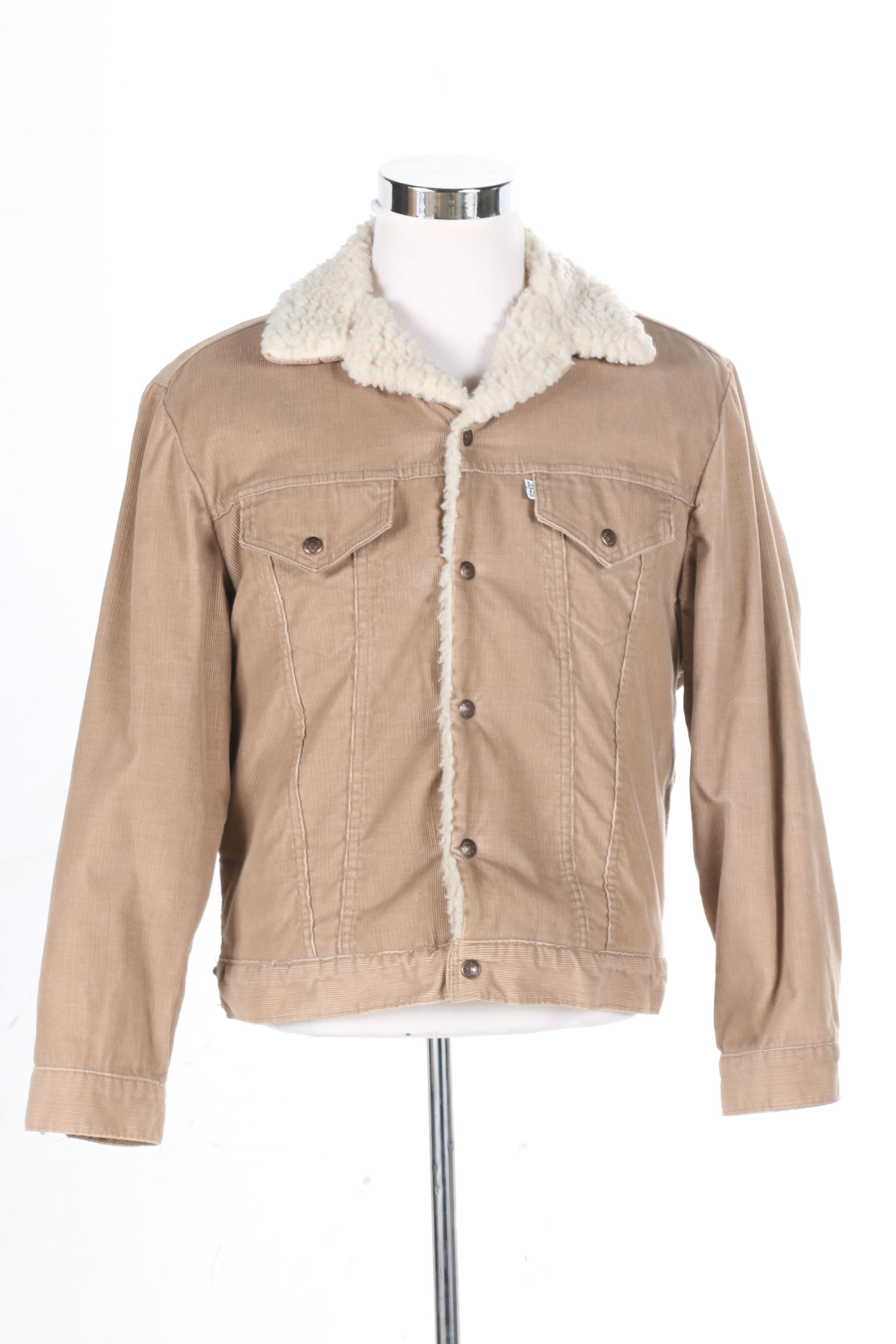 Men's Corduroy Jackets Featuring Levi's
