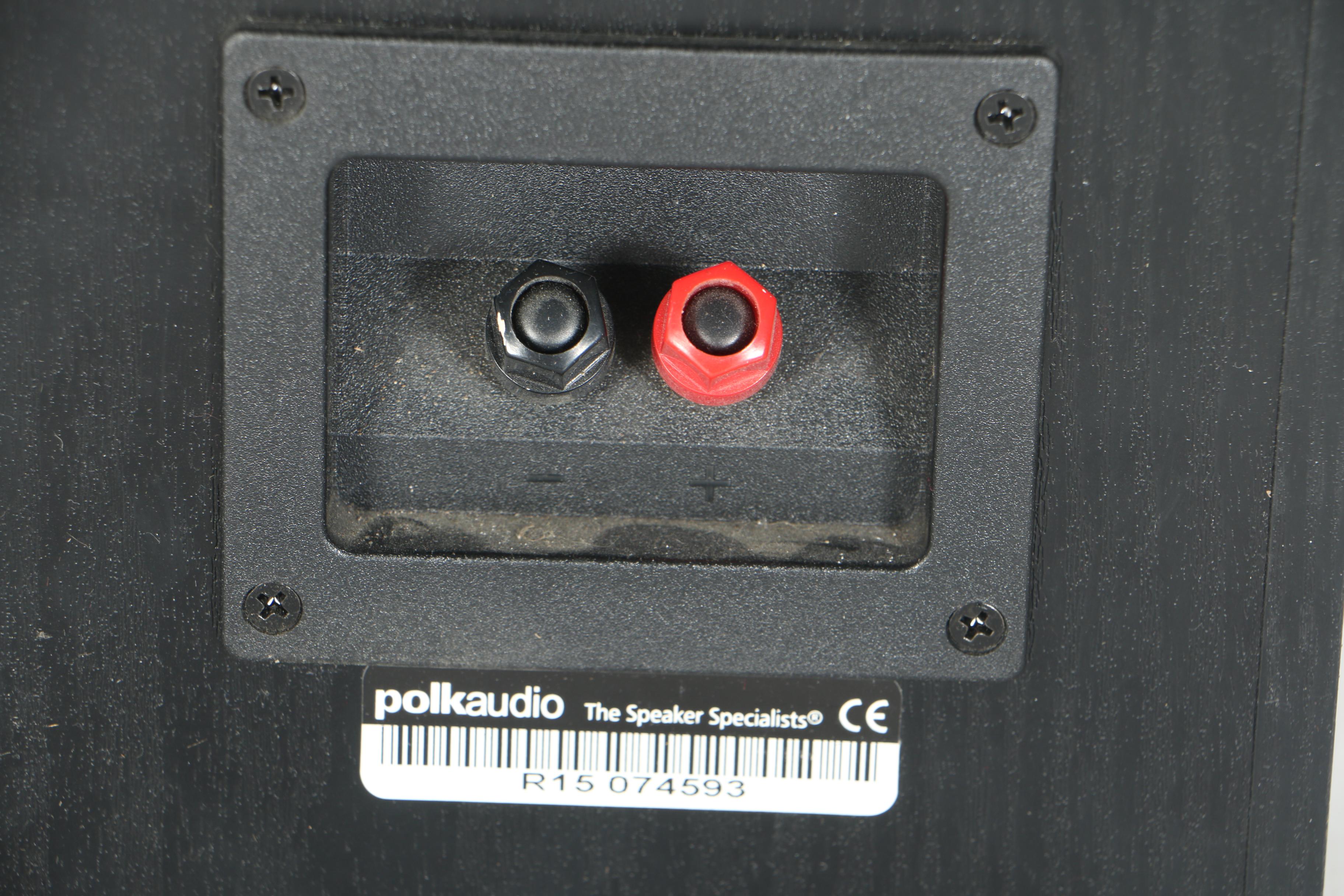 Kenwood Stereo Amplifier and Polk Speakers