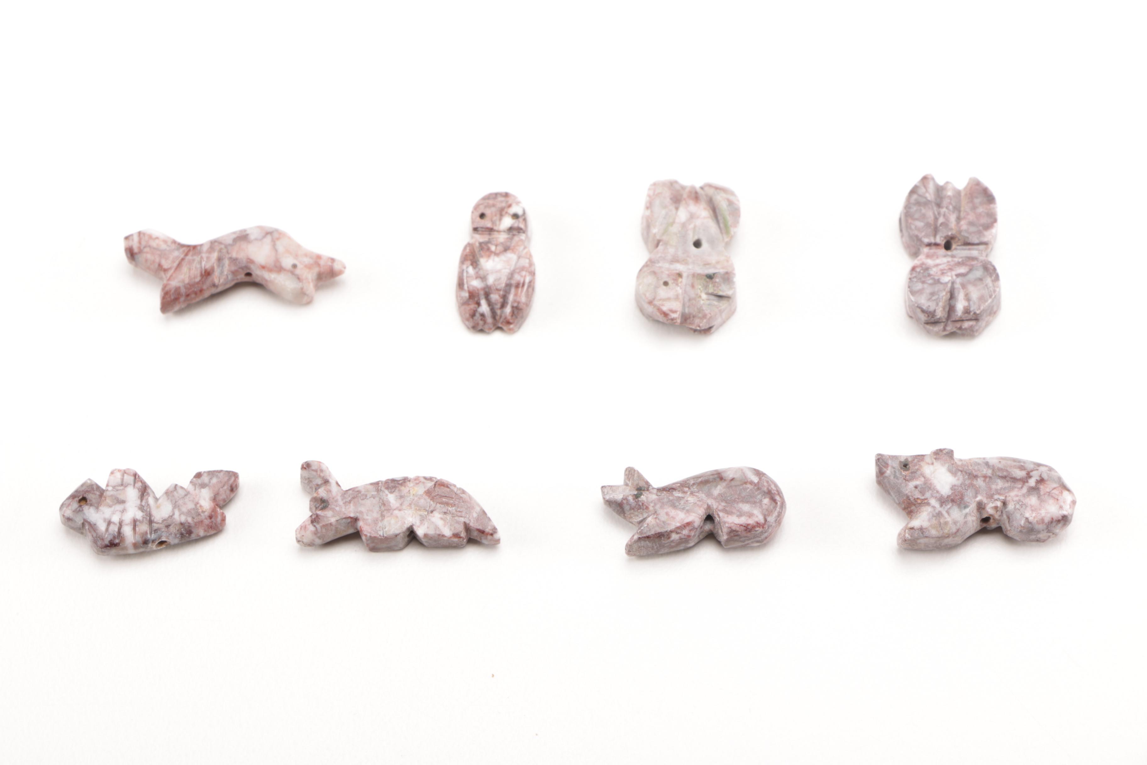 Assortment of Agate Figurines