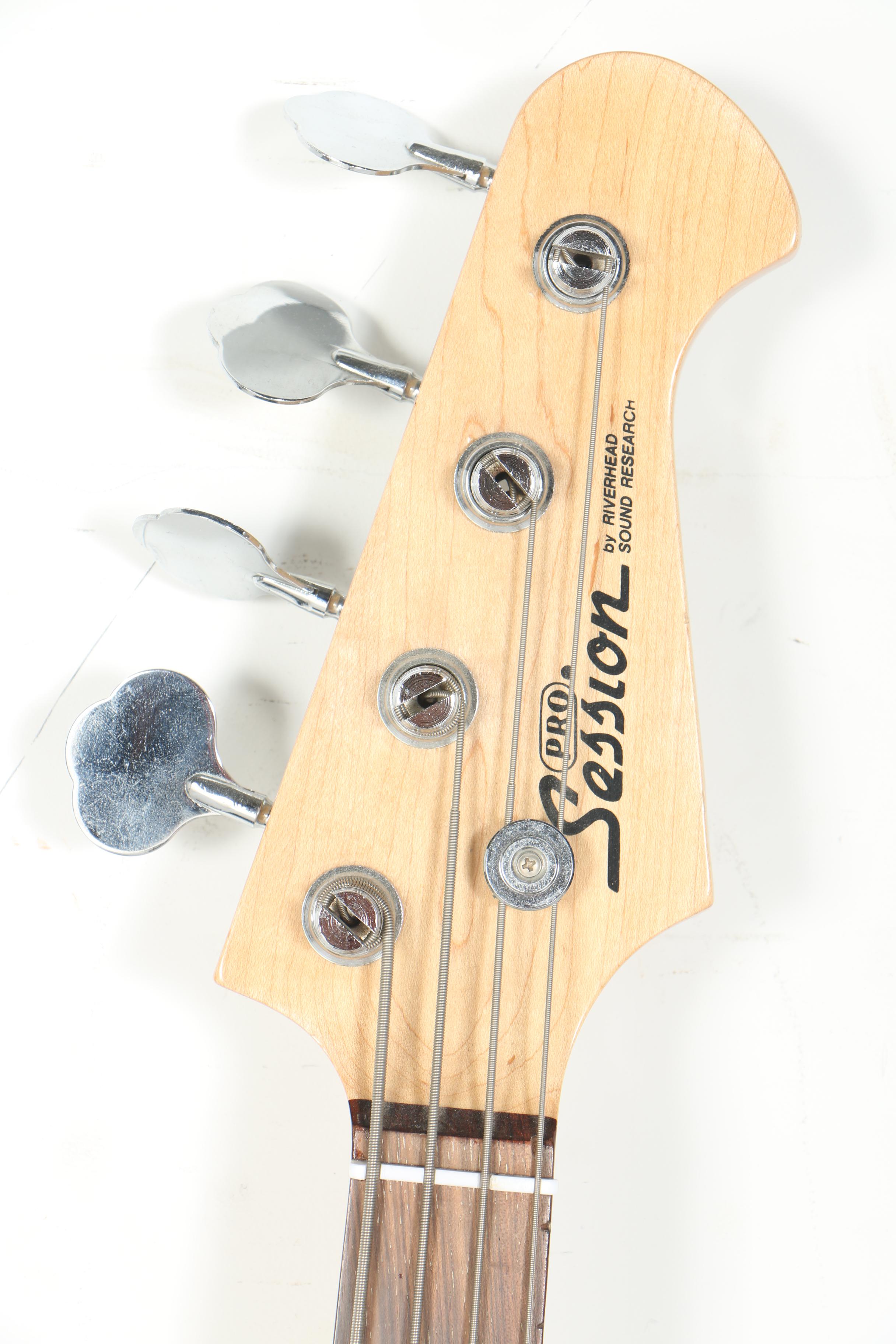 Riverhead Sound Research Session Pro Electric Bass Guitar
