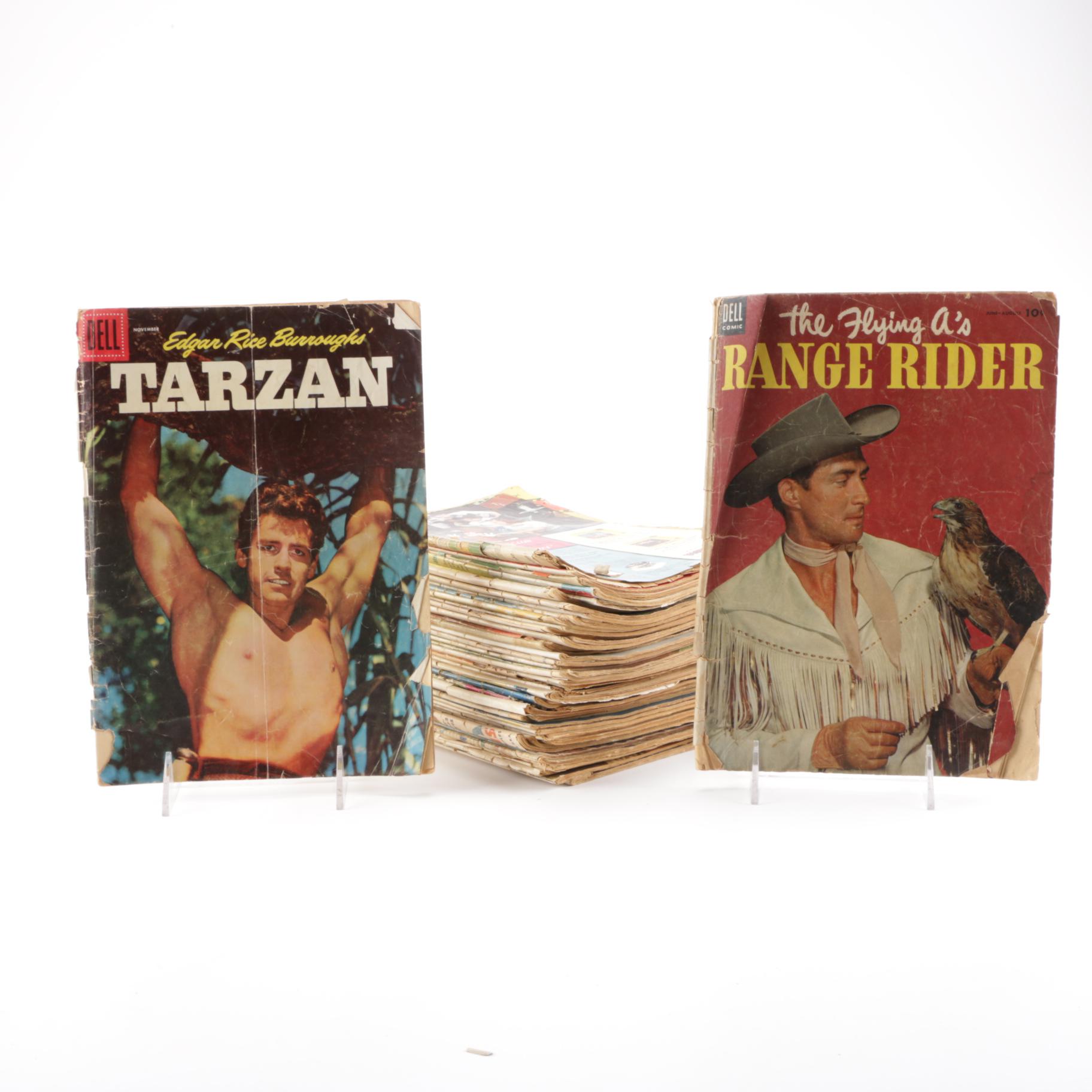 1950s Dell Comics Featuring TV and Movie Westerns