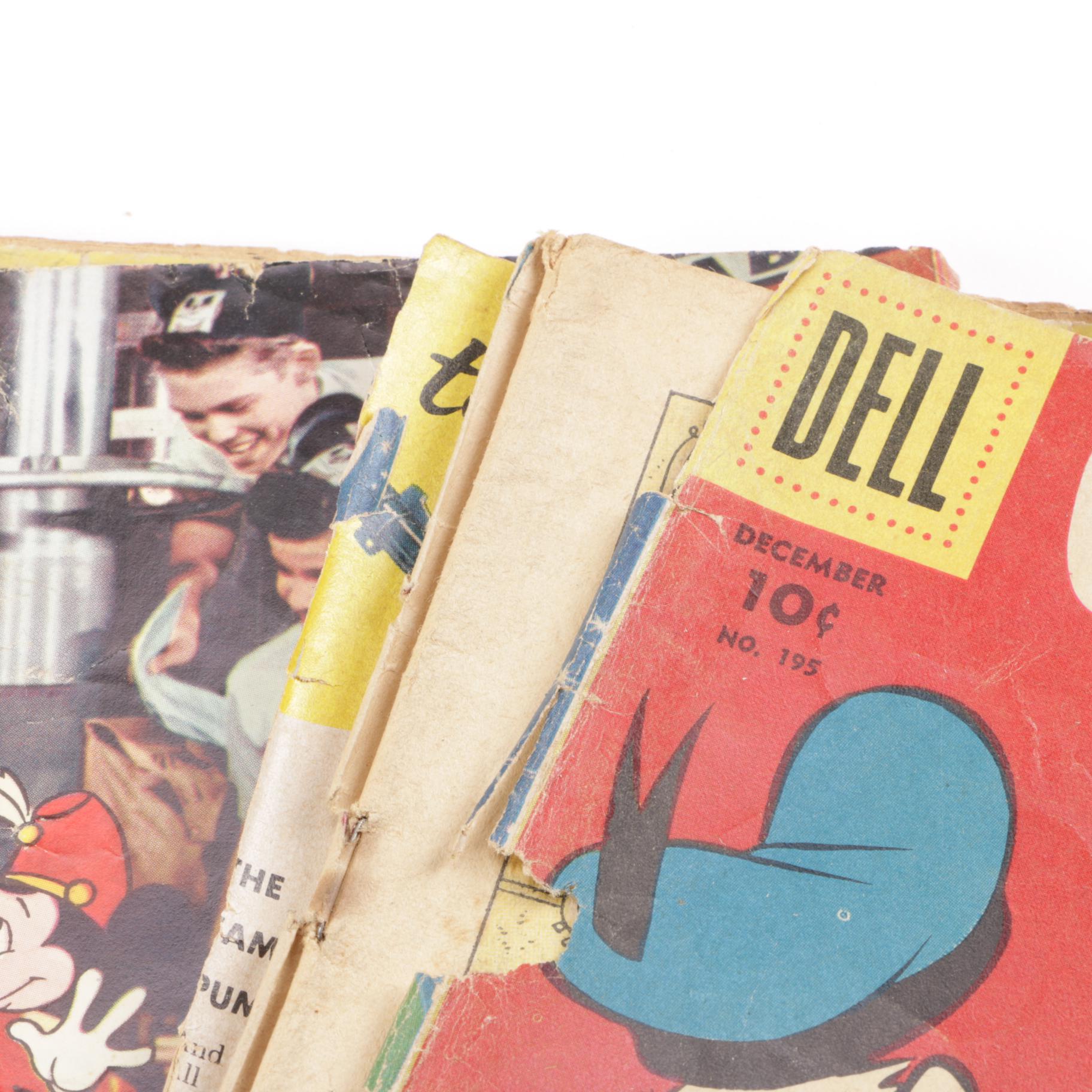 1950s Dell Comics Featuring TV and Movie Westerns